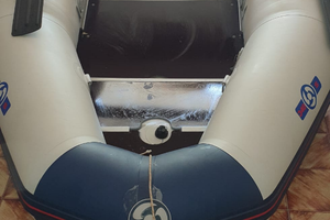 Gommone/ tender con ruote