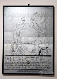 Lotto 2 Poster Mercedes-Benz Vintage Ufficiali