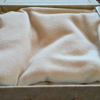 Coperta matrimoniale bianca mezza stagione 