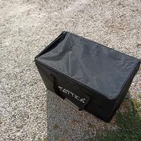 borsone scatola porta vestiti nero ripiegabile