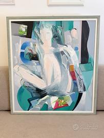 Dipinto “Modella in posa” 1998 – firmato Veneziani
