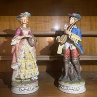 coppia di statue in porcellana - Capodimonte