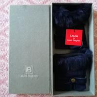 Guanti Laura Biagiotti Viola Nuovi