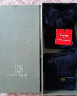 Guanti Laura Biagiotti Viola Nuovi