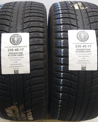 2 GOMME 235 45 17 BRIDGESTONE A68469