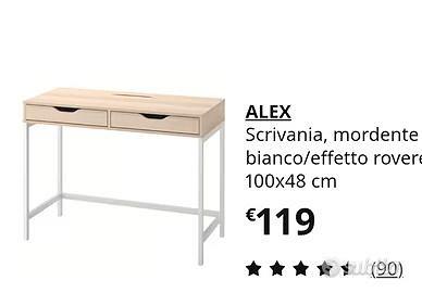 Scrivania "ALEX" Ikea 100×50cm