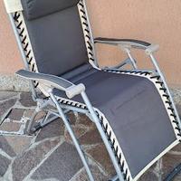 Sedia a sdraio antigravity pieghevole