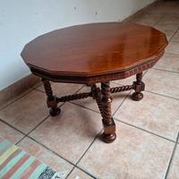 tavolino esagonale basso 