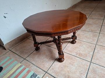 tavolino esagonale basso 