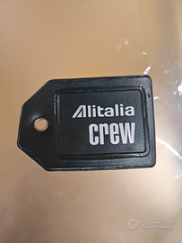 ALITALIA - RARA ETICHETTA EQUIPAGGIO - BAGAGLIO A