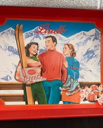 Vassoio lindt vintage Natale