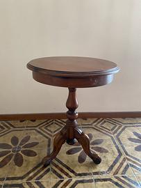 Tavolino tondo legno