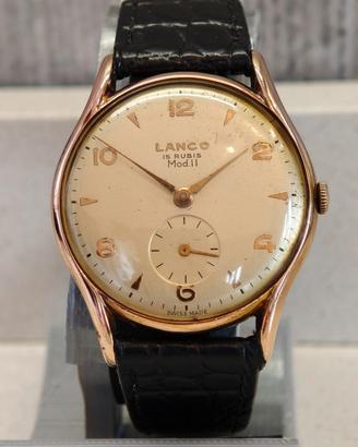 Lanco Mod 11 Vintage Manual Winding Cal. 1222