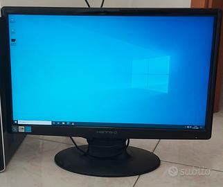 Monitor HANNSG 22 pollici full-hd, porta VGA-DVI.