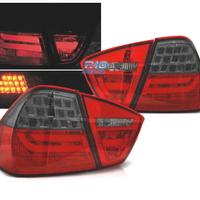 FANALI BMW E90 05-08 LED ROSSO FUMÈ SCURO