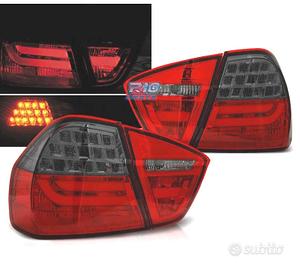 FANALI BMW E90 05-08 LED ROSSO FUMÈ SCURO