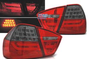 FANALI BMW E90 05-08 LED ROSSO FUMÈ SCURO
