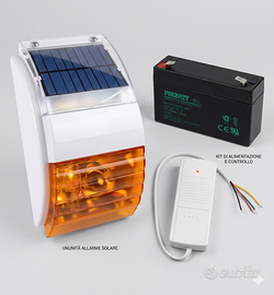 SolarGuard SG-1100-T Sirena da esterno universale