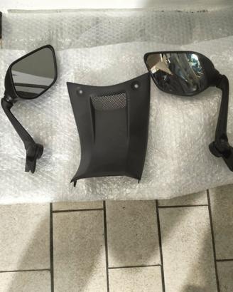 specchietti e scudo per tmax originale Yamaha 