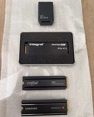 Ssd varie per pc/playstation 5/xbox