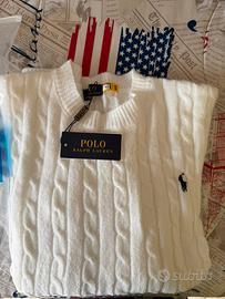 Maglione bianco Ralph Lauren