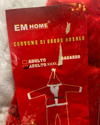 costume babbo natale 