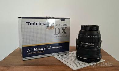 Tokina 11-16mm per aps-c Nikon F