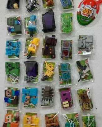 Minecraft Kinder Joy Serie Completa