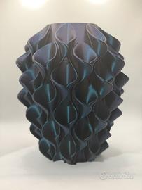 Vaso Prestige blue Glitter