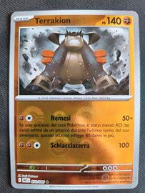 carta Pokemon Terrakion WHT 054 ITA