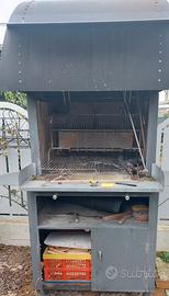 Barbecue grande largo 90 alto 220 prof.85