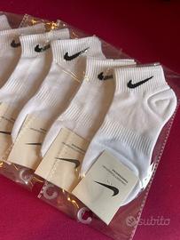 Calzini nike corti bianchi