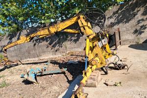 Trattore fiat 640 caricatore forestale