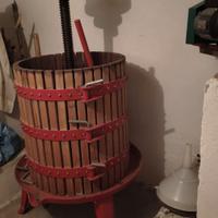 torchio  manuale per vino  a cricco 60 cm