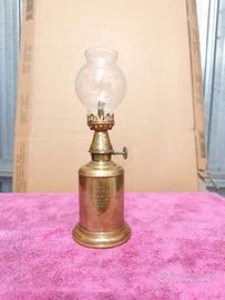 lampada petrolio francese vintage
