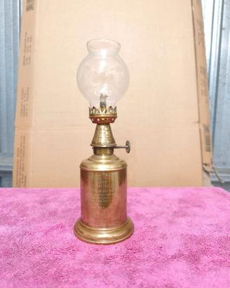 lampada petrolio francese vintage