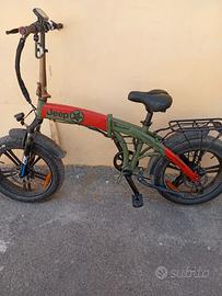 bicicletta elettrica jeep
