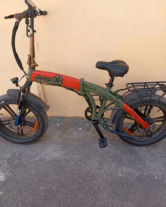 bicicletta elettrica jeep