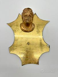 Specchio fregio cimasa moretto veneziano cherubino