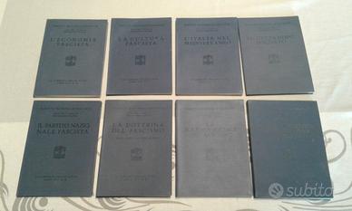 Libri PNF Rarissimi Corsi di preparazione politica