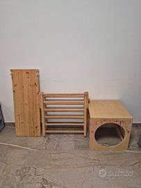 Triangolo Pikler + Cubo Pikler + Scivolo