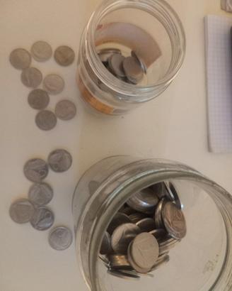 monete da 5 e 10 lire