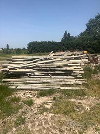 Pali di cemento filagne smaltisco