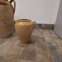 vaso in terracotta antico piccolo salentini