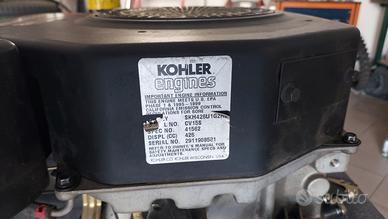 motore kohler non funzionante