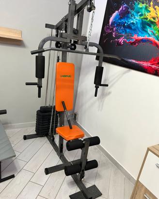 PALESTRA MULTINAZIONALE + CYCLETTE + PANCA MULTIFU