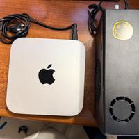 Apple macmini 2014 nmve + ssd + akitio