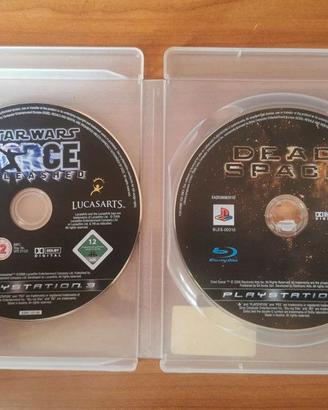 Dead Space - Star Wars the Force unleashed PS3