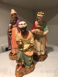 Statue presepio gesso primi 900