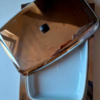 Rostiera o piatto da portata con coperchio in acci